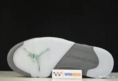 Jordan Green Bean Air 5 0702